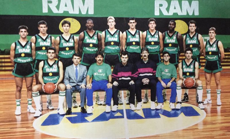 carels ruf con el joventut de badalona